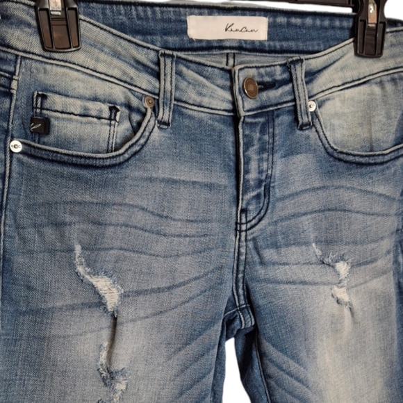 KanCan Skinny Distressed Jeans sz 5/26 - Picture 3 of 4